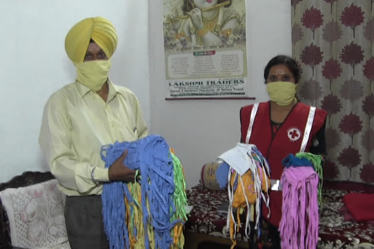 mandi resident Amarjit singh donated