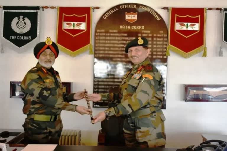 Lieutenant General Harinder Singh, lg harinder Singh ,India and China ,comander of 14 Corps