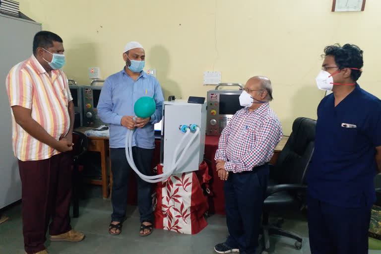 Aurangabad engineering students develop low cost ventilators