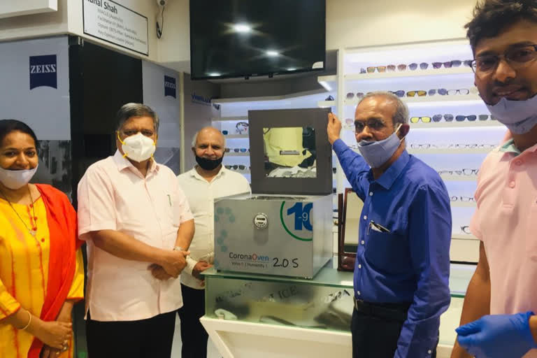 Jagadeesh Shetter Inaugurated Corona Oven