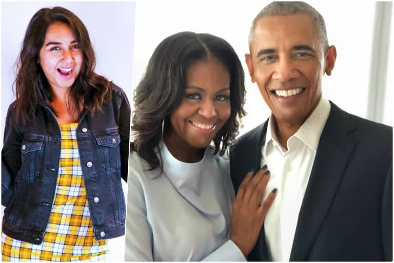 prajakta koli Michelle Barack Obama, ETVbharat