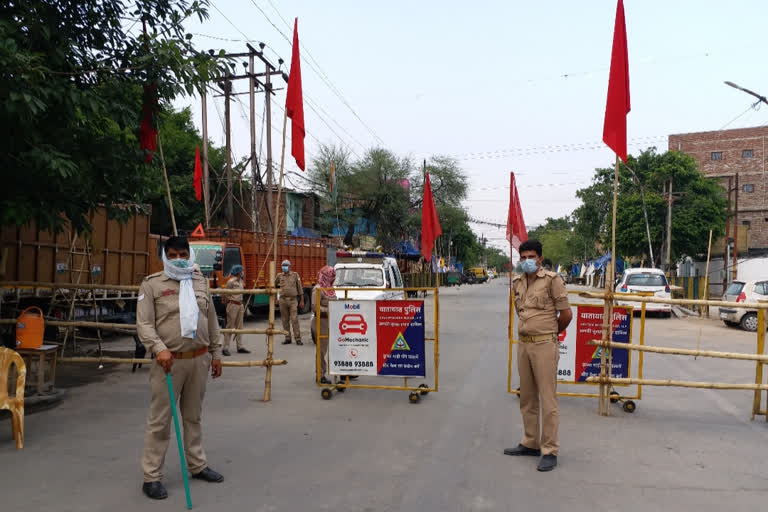 Three policemen found corona positive in noida