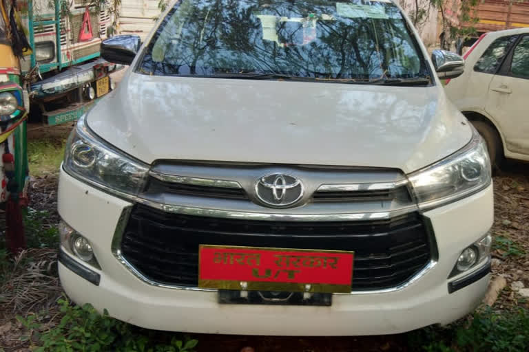 Ranchi police seized fake vehicle