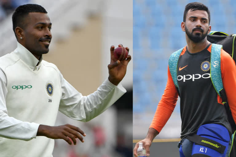 Hardik Pandya and KL Rahul