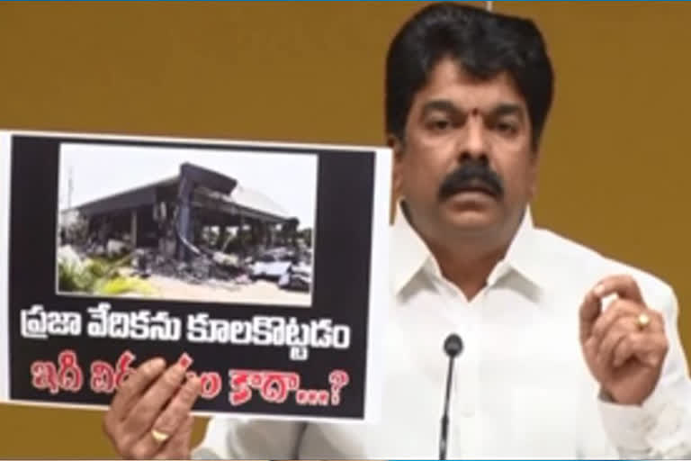 tdp leader bonda uma criticises ycp government