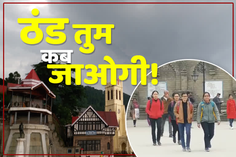 special story on bad weather in shimla city