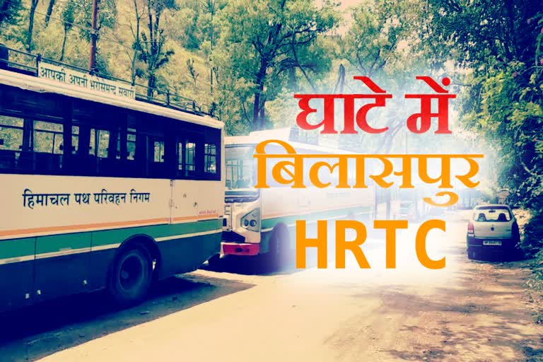 BILASPUR HRTC REVENUE DICREASE DUE TO CORONA EPEDEMIC