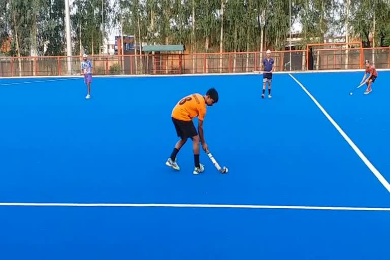 Shahabad Hockey Academy before and after corona virus