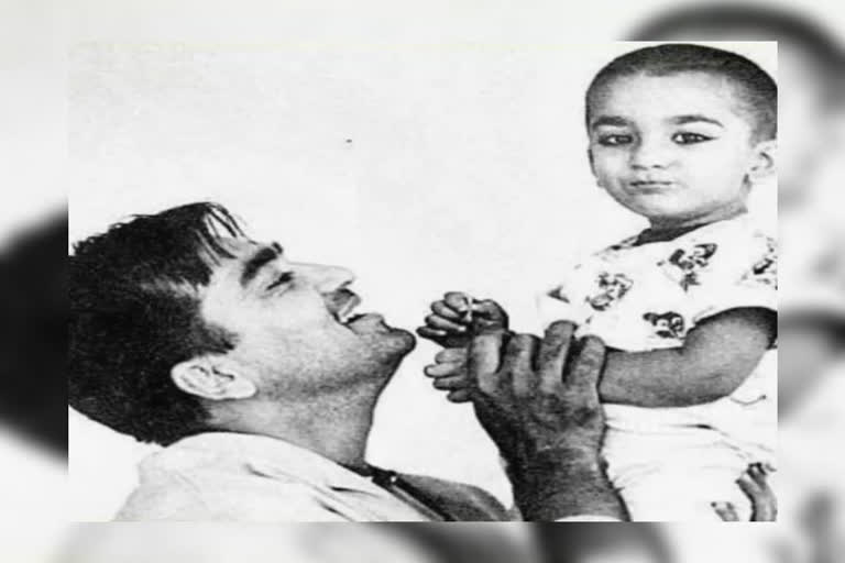 sunil dutt birth anniversary, sanjay dutt, suni dutt, ETVbharat