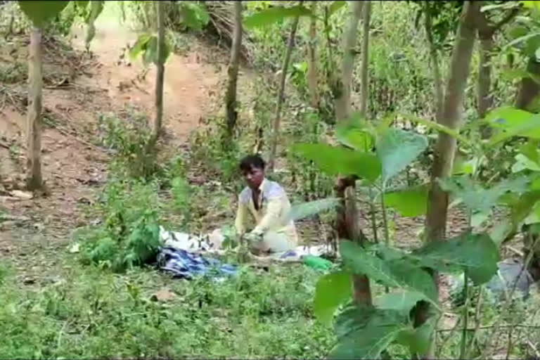 Police rescued a migrant Oriya youth from the forest