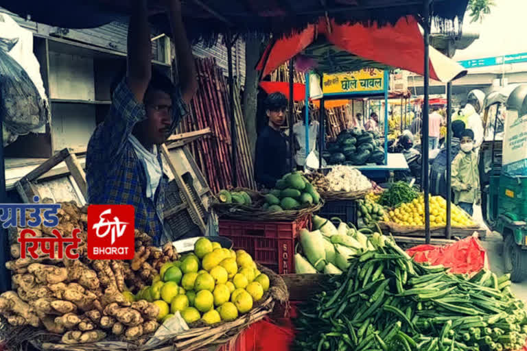 report on faridabad vegetable market situation during lockdown