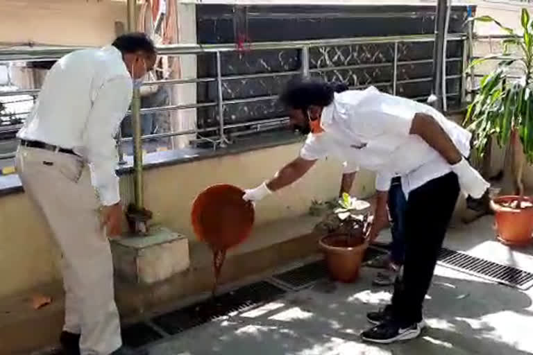 Dry Day programme attended by Minister Srinivas Goud