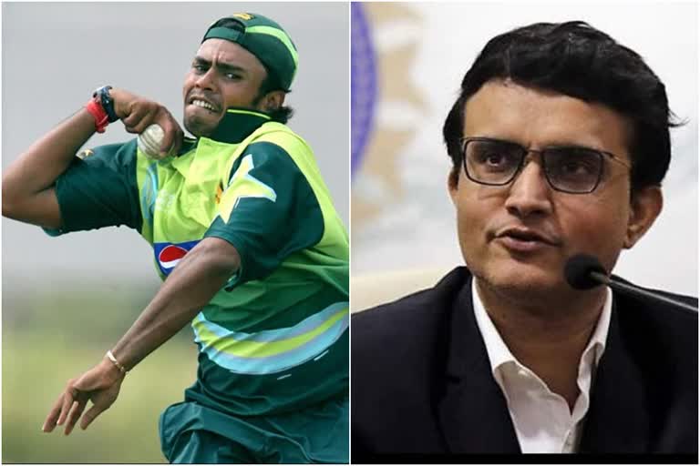 former cricketer danish kaneria endorsed sourav ganguly for icc chief post