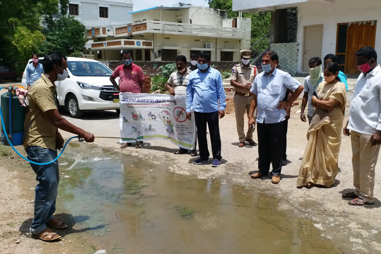 cleaning awareness program by mla vinay bhaskar in warangal