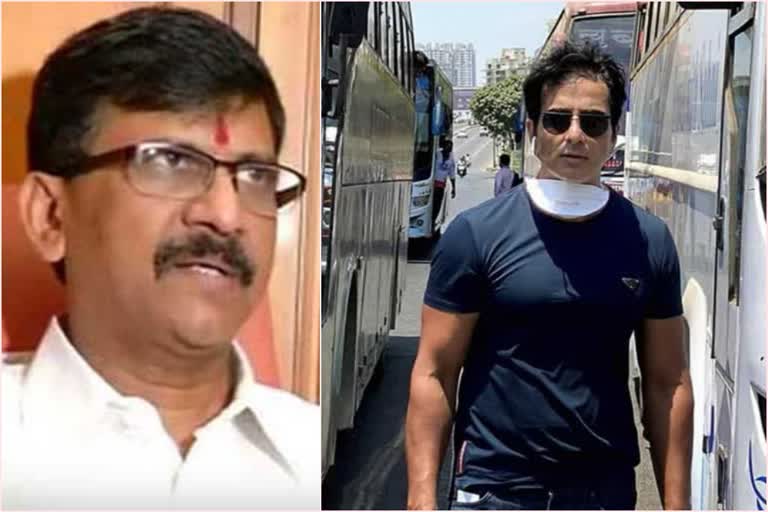 Sonu Sood enacting a political script