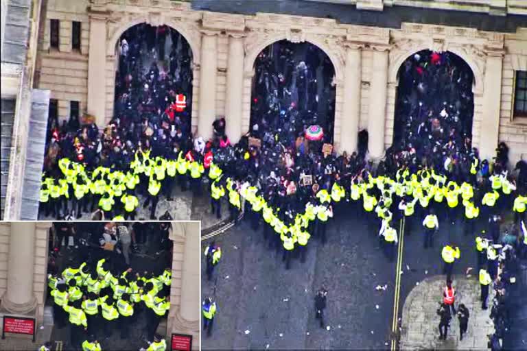 clashes-during-black-lives-matter-protest-in-london