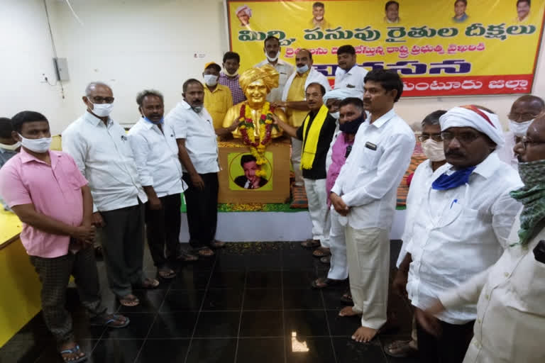 tdp leaders hunger strikes