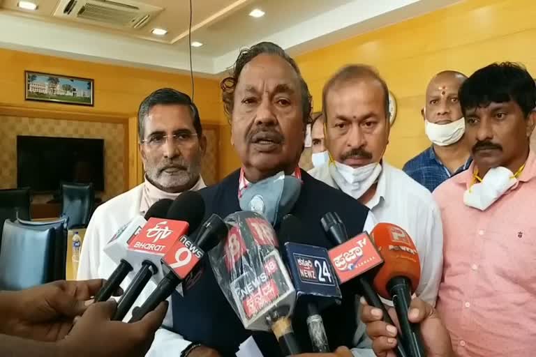 ks Ishwarappa reaction about rajyasabha candidates