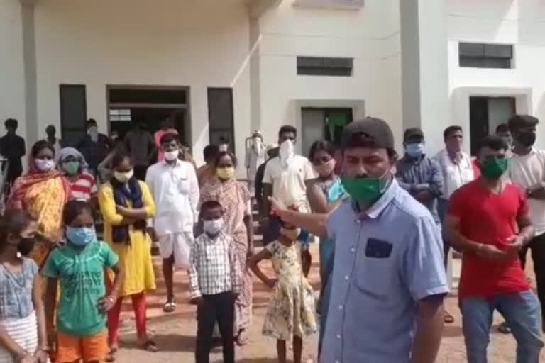 Quarantinees outrage against Shahpur Quarantine Center maintenance