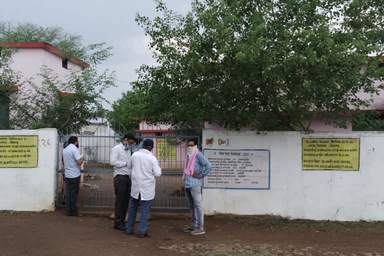 4 corona positive patients found in village rajnandgaon