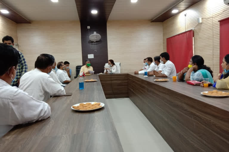 Municipality meeting chaired by MLA Nirmal Chaudhary gannaur