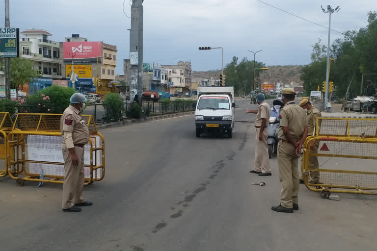 जयपुर में लॉकडाउन, जयपुर में वाहन जब्त, jaipur news, vehicles seized in Jaipur