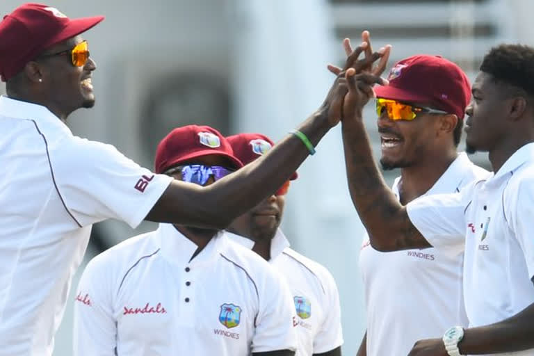 West Indies team depart for England for three-Test series