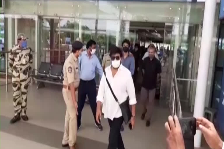 tollywood stars reached to gannavaram