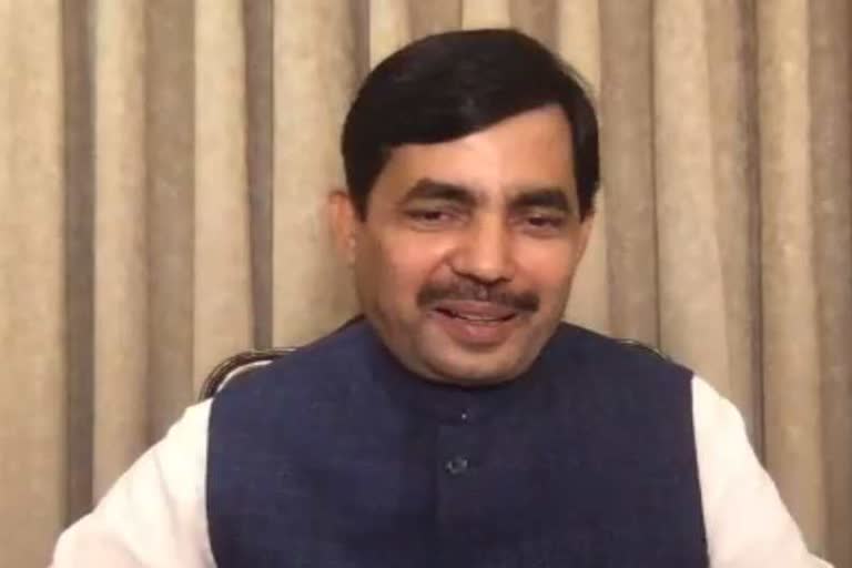 BJP national spokesperson Shahnawaz Hussain