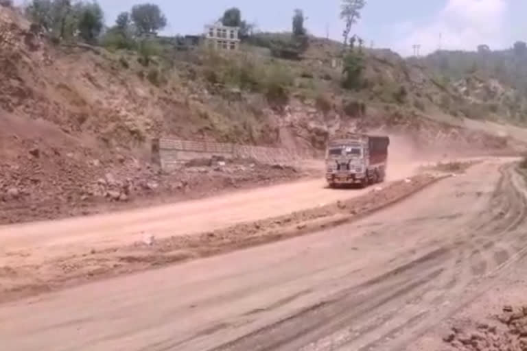 Kiratpur-Nerchowk Fourlane construction