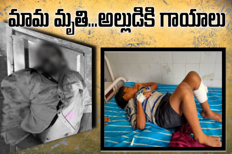 road accident in kadapa dst rayachoti one died one injured