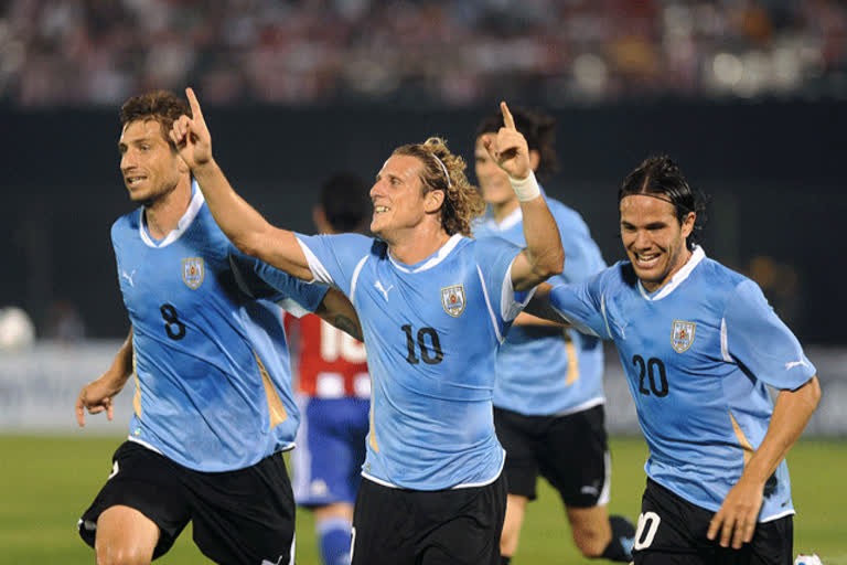 Uruguay players