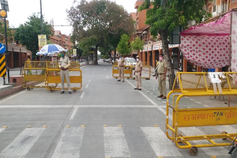 Partial curfew in jaipur, 49 Vehicle seized in Jaipur