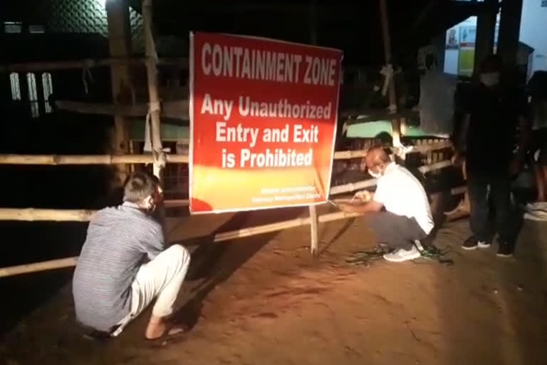 containment zone at azara