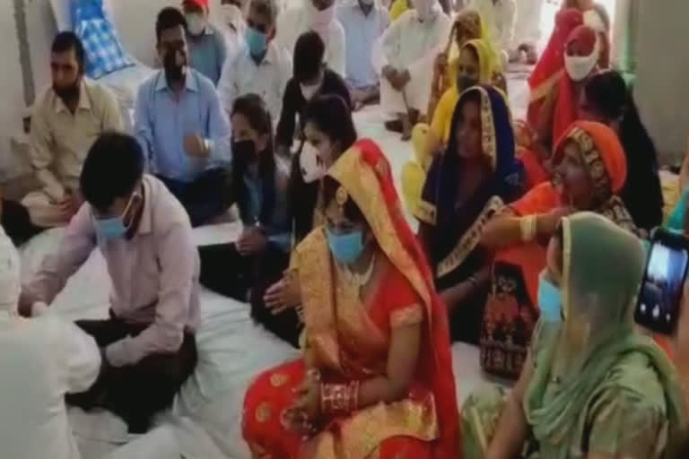 unique marriage done in delhi