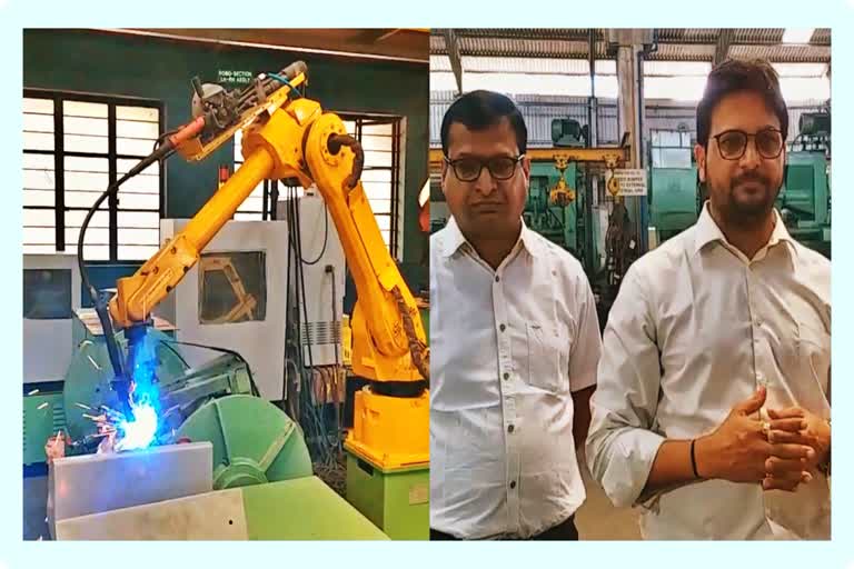 company-using-robotics-system-for-work-due-to-lack-of-workers-in-kolhapur