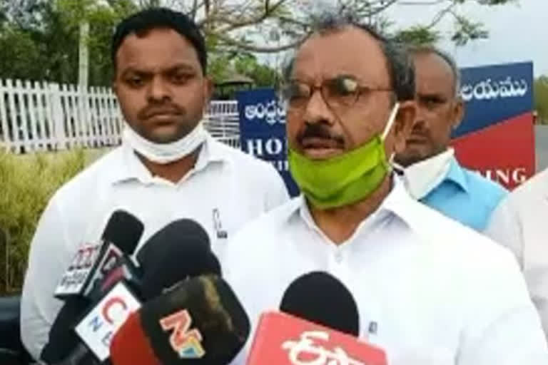 muppalla nageswararao meeting with cid additional dg sunil kumar