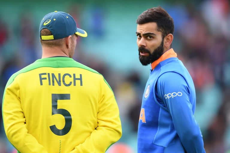 AAron Finch and Virat kohli