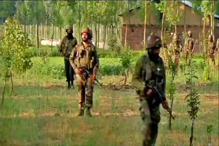 Encounter has started at Pathanpora area of Budgam distric