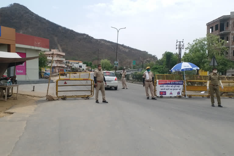 jaipur news, curfew area, Corona positive