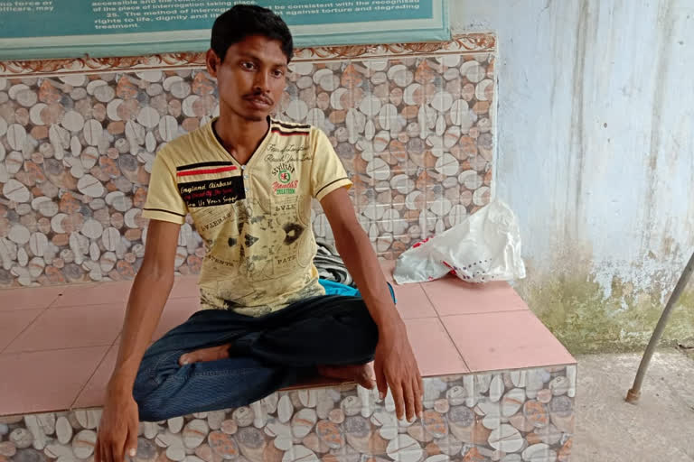 police handed over youth to his family from jamuria to odisa