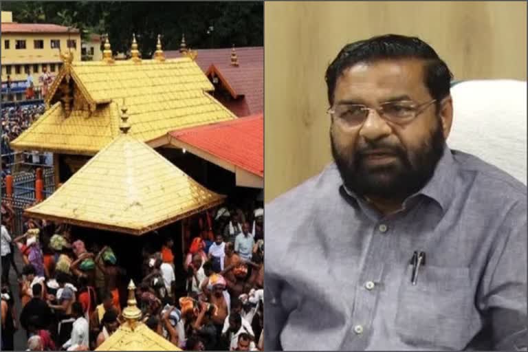 തിരുവനന്തപുരം ശബരിമല നട ദേവസ്വം മന്ത്രി കടകംപള്ളി സുരേന്ദ്രൻ കൊറോണ വൈറസ് Sabrimala charcha Sabrimala Devaswom Minister Kadakampally Surendran Kadakampally Surendran