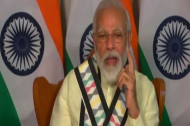 COVID-19 crisis should be turned into an opportunity for self-reliant India: PM Modi  Prime Minister Narendra Modi  95th Annual Plenary Session of the Indian Chamber of Commerce  സ്വയം പര്യാപ്‌ത രാജ്യമായി മാറാന്‍ കൊവിഡ് പ്രതിസന്ധിയെ ഒരു അവസരമായി മാറ്റണമെന്ന് മോദി  മോദി  നരേന്ദ്ര മോദി