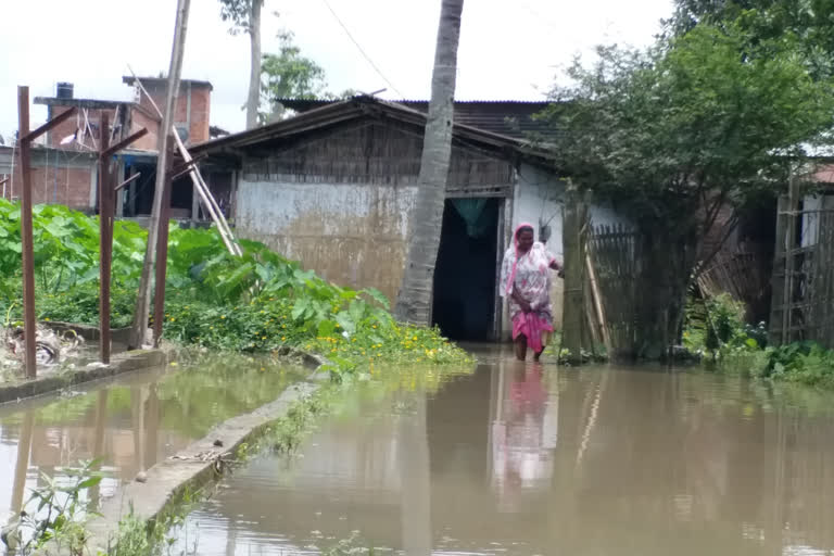 flash flood in golaghat