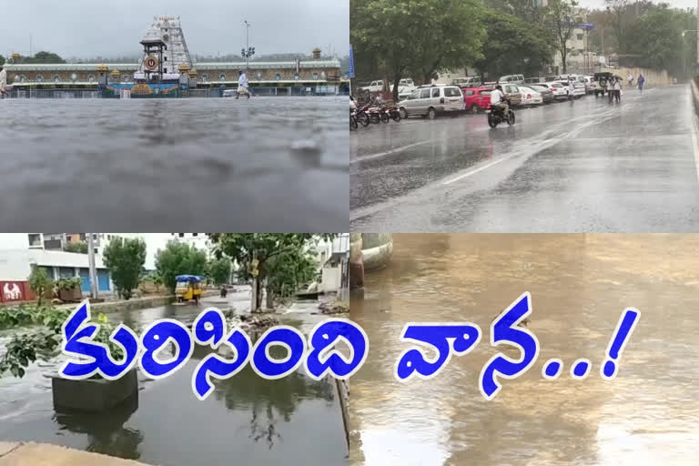 అల్పపీడన ప్రభావం.. రాష్ట్రవ్యాప్తంగా భారీ వర్షం..