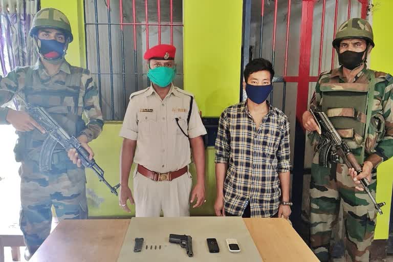 Nscn leader Apprehend Tinsukia assam etv bharat news