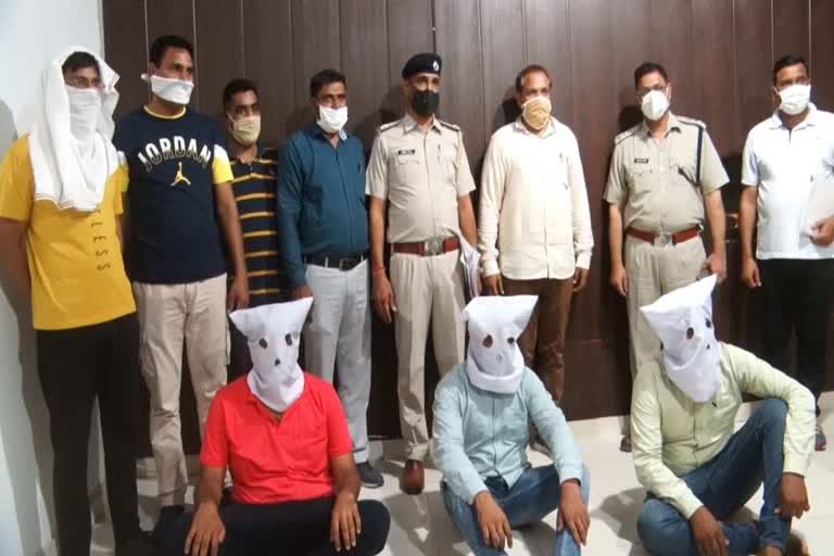 three accused arrested for demanding ransom in hansi