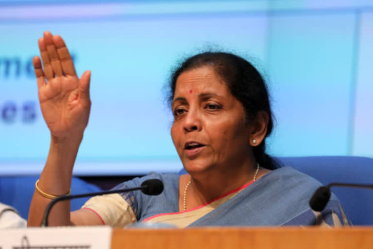 Finance Minister Nirmala Sitharaman