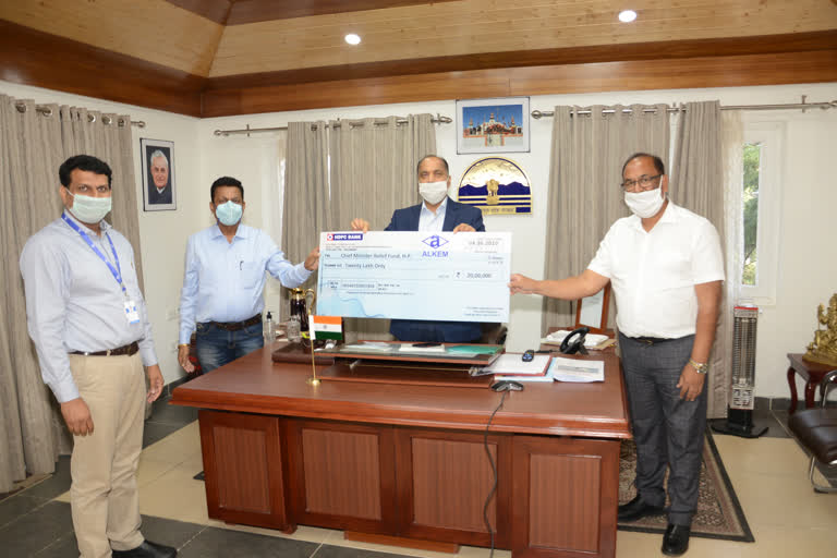 Alchem ​​Laboratory Limited Contributed 20 lakhs