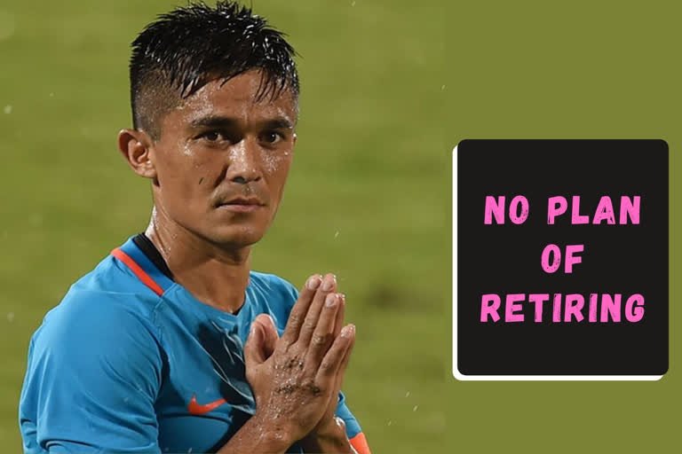 Sunil Chhetri opens-up about retirement rumours